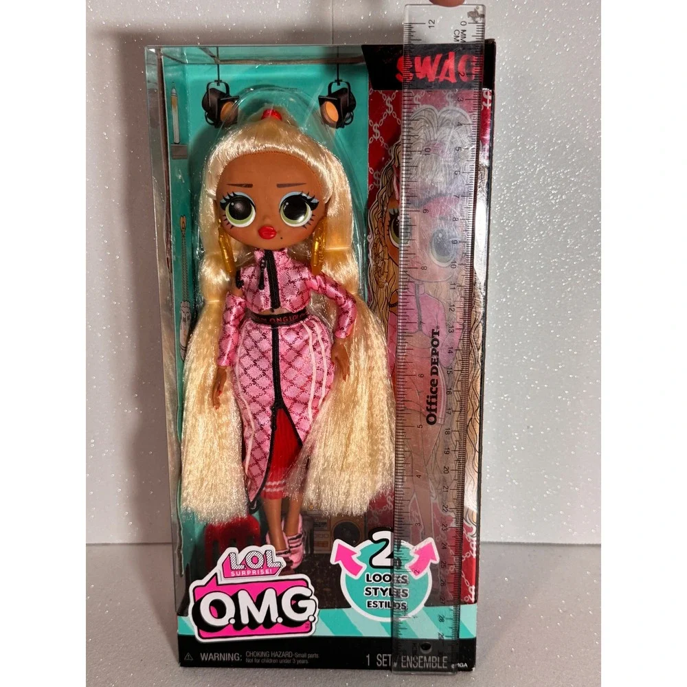 LOL Surprise OMG Swag Fashion Doll with 2 Looks and Accessories 591573